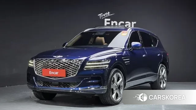 Genesis GV80 2021 Синий из Кореи