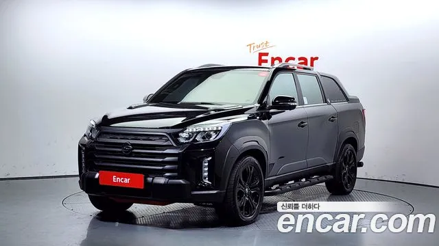 Ssangyong The New Rexton Sport 2022 Черный из Кореи