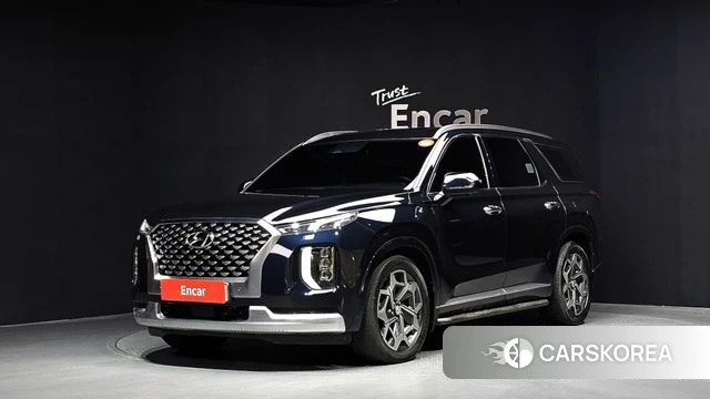 Hyundai Palisade 2020 Синий из Кореи
