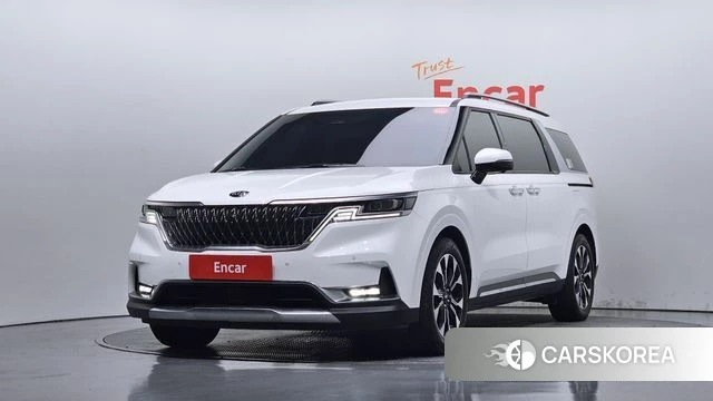 Kia Carnival 4th generation 2021 Белый из Кореи
