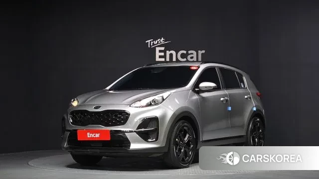 Kia Sportage The Bold 2021 Серый из Кореи