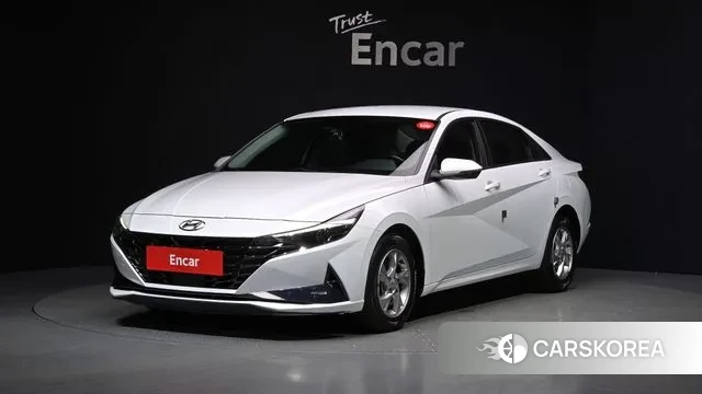 Hyundai Avante (CN7) 2020 Белый из Кореи