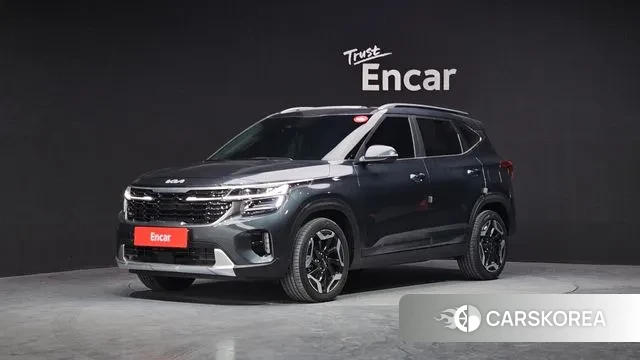 Kia The New Seltos 2023 Серый из Кореи