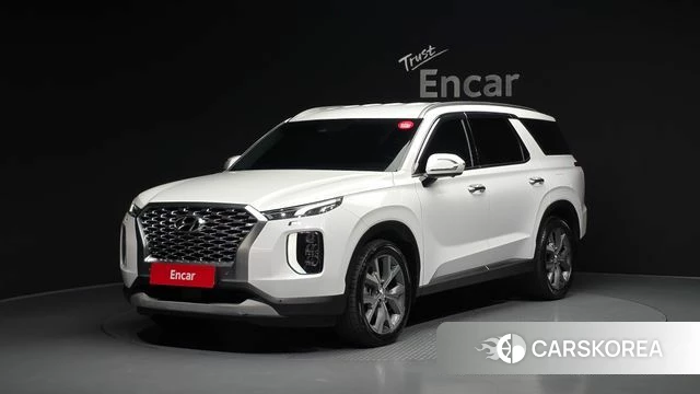 Hyundai Palisade 2021 Белый из Кореи