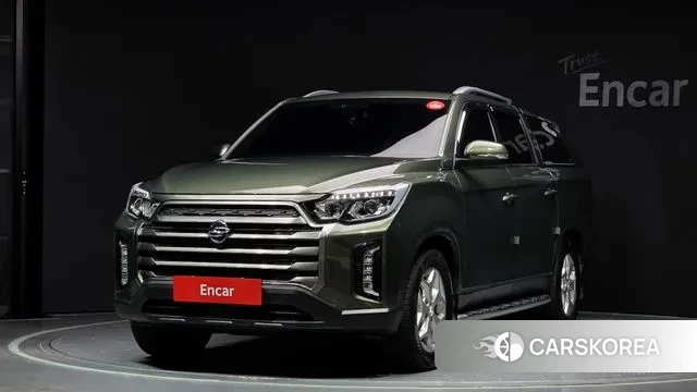 Ssangyong The New Rexton Sport 2021 Темно-зеленый из Кореи