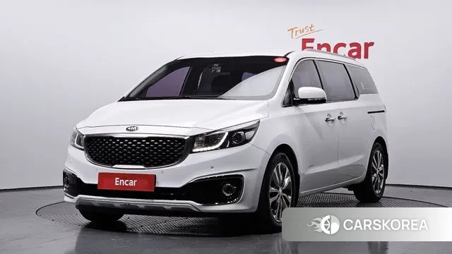 Kia All New Carnival 2018 Белый из Кореи