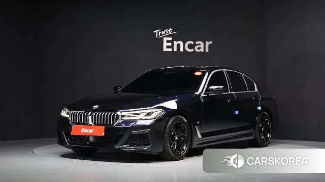 BMW 5 Series (G30) 2022 Черный из Кореи