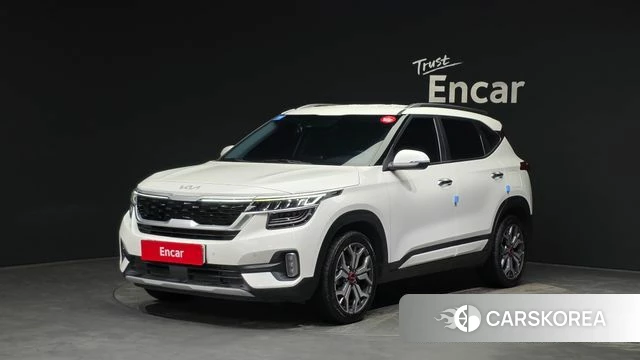 Kia Seltos 2021 Белый из Кореи