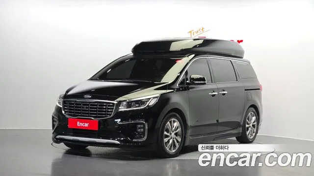 Kia The New Carnival 2019 Черный из Кореи