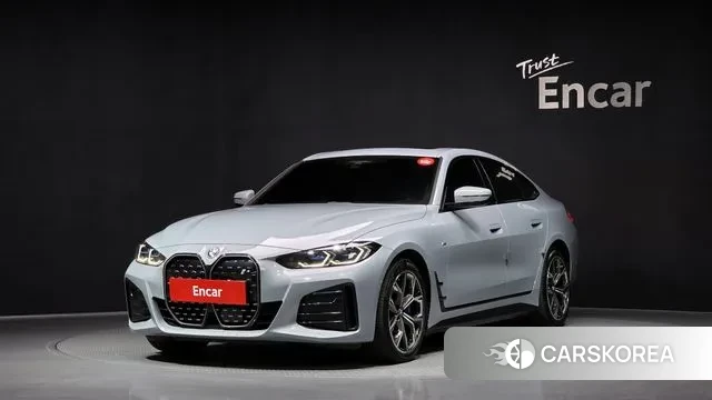 BMW i4 2022 Серебристо-серый из Кореи