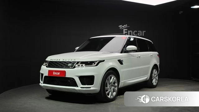 Land Rover Range Rover Sport 2nd Generation 2022 Белый из Кореи