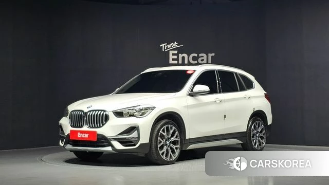 BMW X1 (F48) 2022 Белый из Кореи