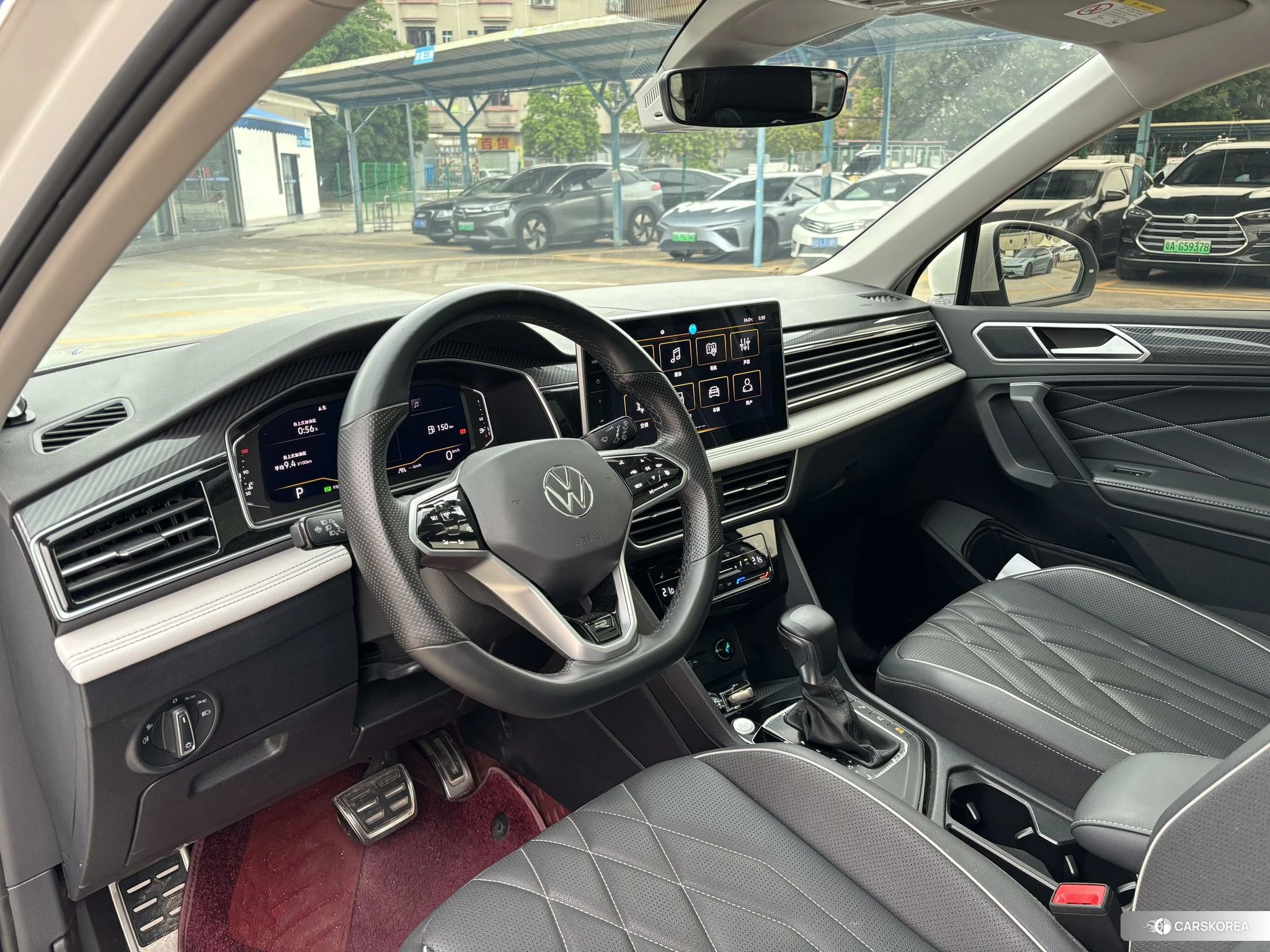 Volkswagen Tiguan L 2022 Белый из Китая