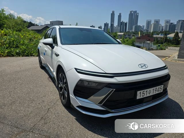 Hyundai Sonata D Edge (DN8) 2023 Белый из Кореи