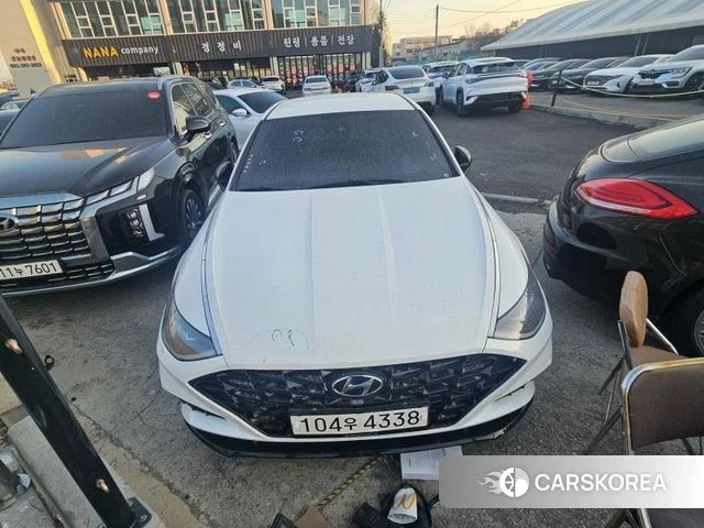 Hyundai Sonata (DN8) 2020 Белый из Кореи