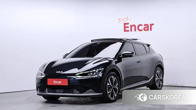 Kia EV6 2021 Синий из Кореи