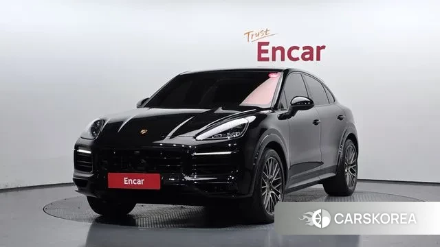 Porsche Cayenne (PO536) 2023 Черный из Кореи