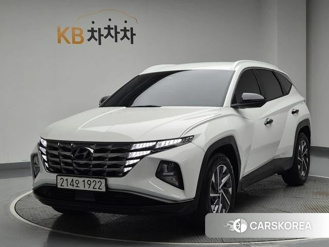 Hyundai Tucson Hybrid (NX4) 2022 Белый из Кореи
