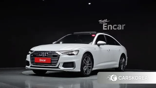 Audi A6 (C8) 2022 Белый из Кореи
