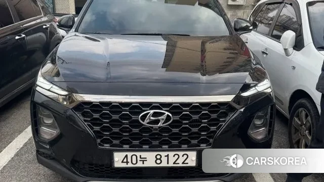 Hyundai Santa Fe TM 2019 Черный из Кореи