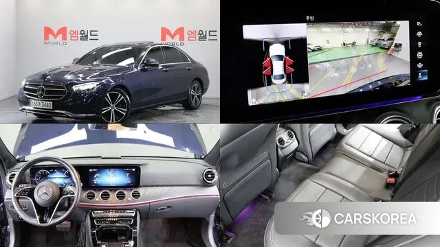 Mercedes-Benz E-Class W213 2022 Синий из Кореи