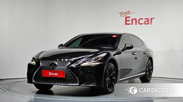 Lexus LS500h 5th generation 2018 Черный из Кореи