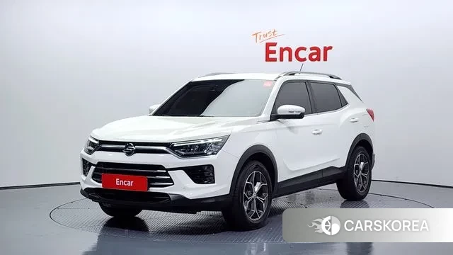 Ssangyong Beautiful Korando 2022 Белый из Кореи
