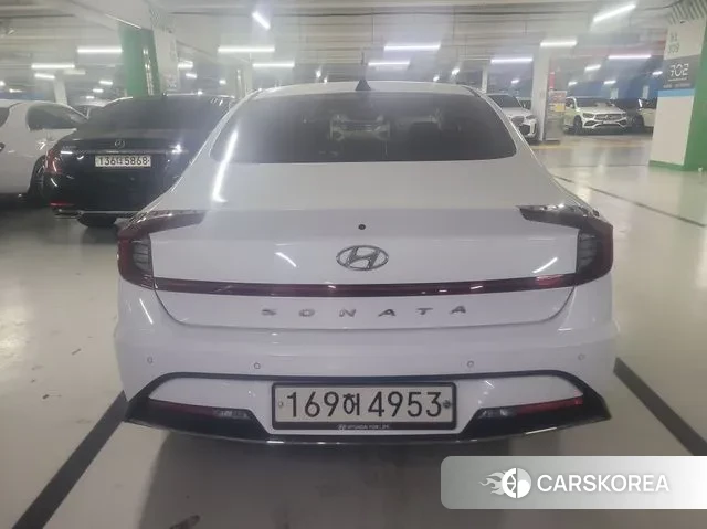 Hyundai Sonata (DN8) 2022 Белый из Кореи