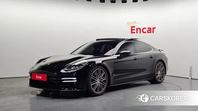 Porsche Panamera (971) 2018 Синий из Кореи