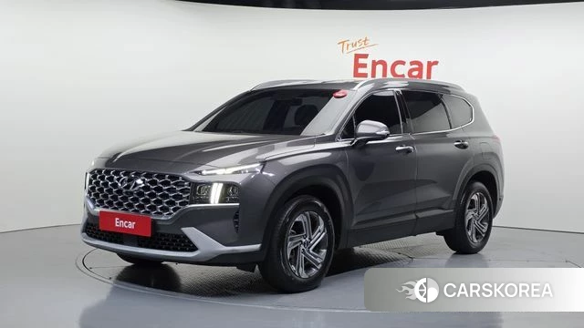 Hyundai The New Santa Fe 2021 Серый из Кореи