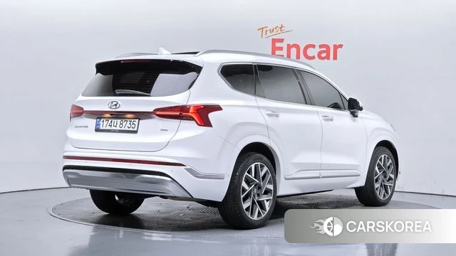 Hyundai The New Santa Fe 2021 Белый из Кореи