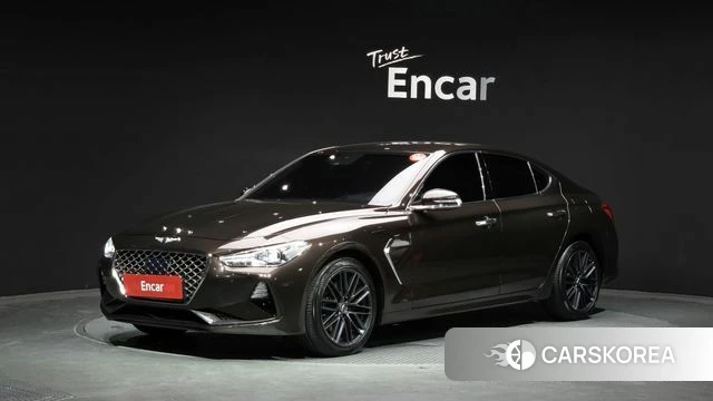 Genesis G70 2018 Коричневый из Кореи