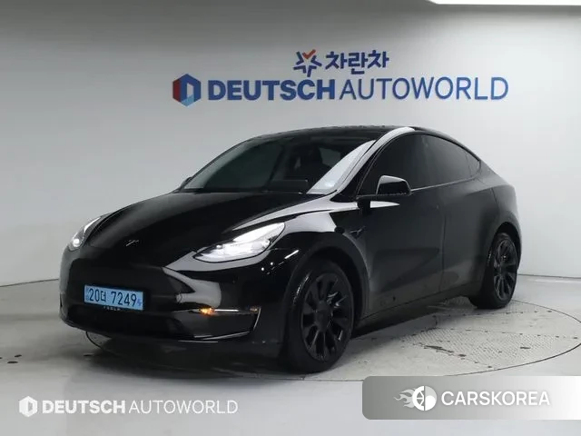 Tesla Model Y 2023 Черный из Кореи