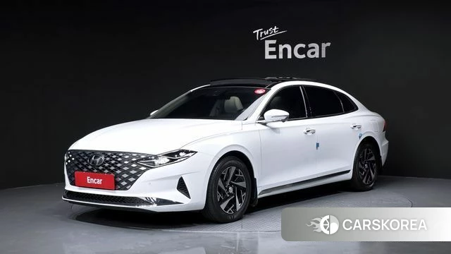 Hyundai The New Grandeur IG Hybrid 2022 Белый из Кореи