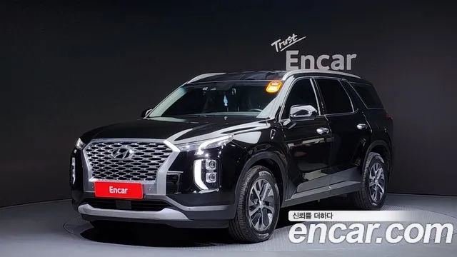 Hyundai Palisade 2021 Черный из Кореи