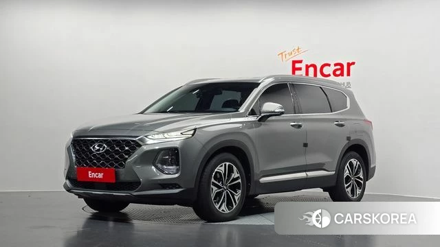 Hyundai Santa Fe TM 2018 Серый из Кореи