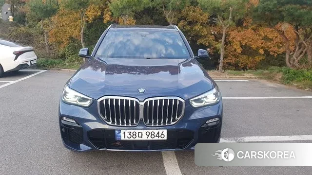BMW X5 (G05) 2021 Синий из Кореи