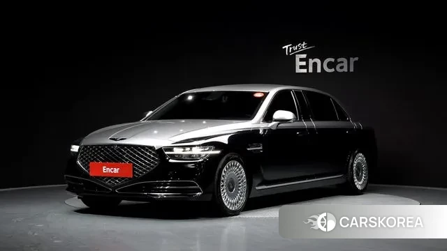 Genesis G90 2019 Серебряный двухцветный из Кореи