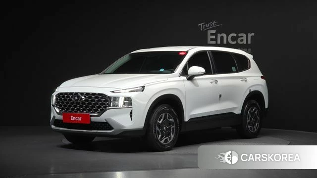 Hyundai The New Santa Fe 2023 Белый из Кореи