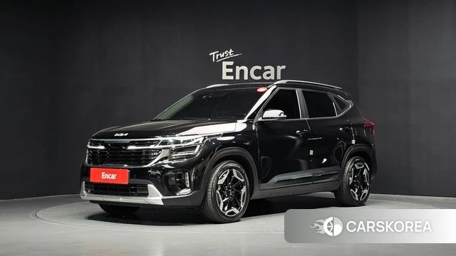 Kia The New Seltos 2023 Черный из Кореи