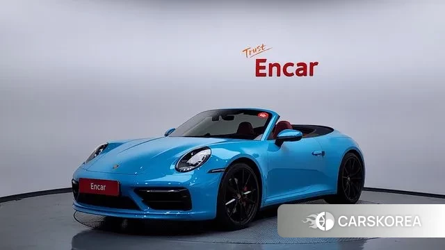 Porsche 911(992) 2020 Синий из Кореи