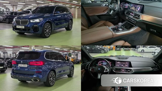 BMW X5 (G05) 2019 Синий из Кореи