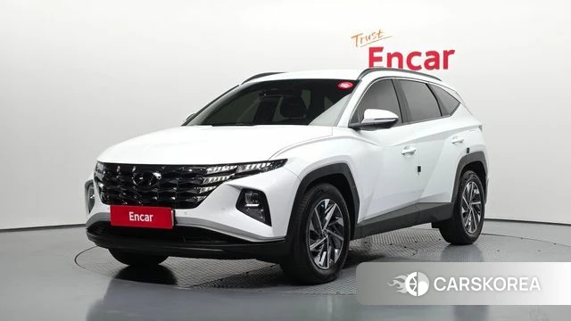 Hyundai Tucson (NX4) 2021 Белый из Кореи
