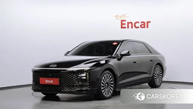 Hyundai Grandeur Hybrid (GN7) 2023 Черный из Кореи