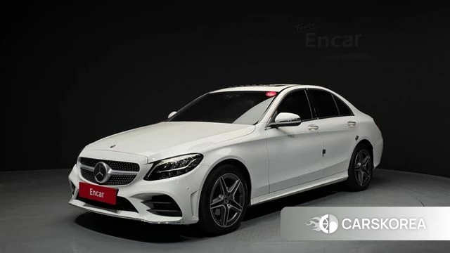 Mercedes-Benz C-Class W205 2021 Белый из Кореи