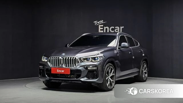 BMW X6 (G06) 2021 Серый из Кореи