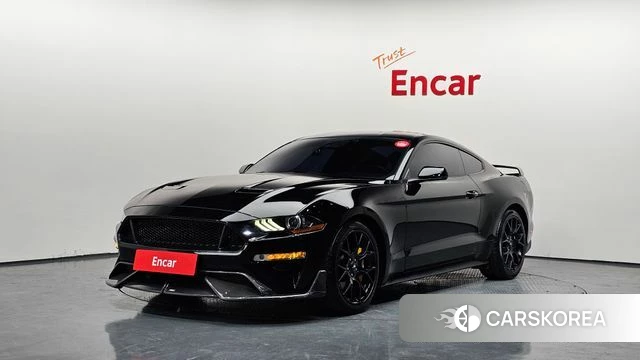 Ford Mustang 2019 Черный из Кореи