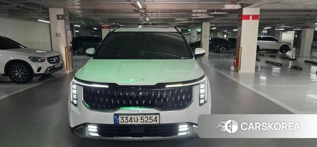 Kia The New Carnival 4th Generation 2024 Жемчужный цвет из Кореи