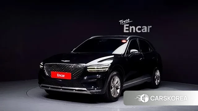 Genesis GV70 2021 Черный из Кореи