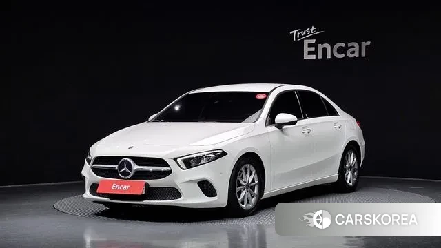 Mercedes-Benz A-Class W177 2020 Белый из Кореи